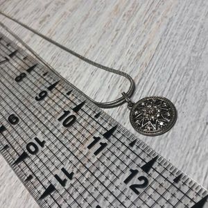 torrid Jewelry - Silver Medallion Star Sparkle Necklace 101 torrid Jewelry - Silver Medallion Star Sparkle Necklace 101